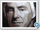 Paul Weller: stone tile mosaic 62x80cm