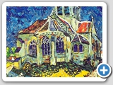 Vincent van Gogh The Church at Auvers